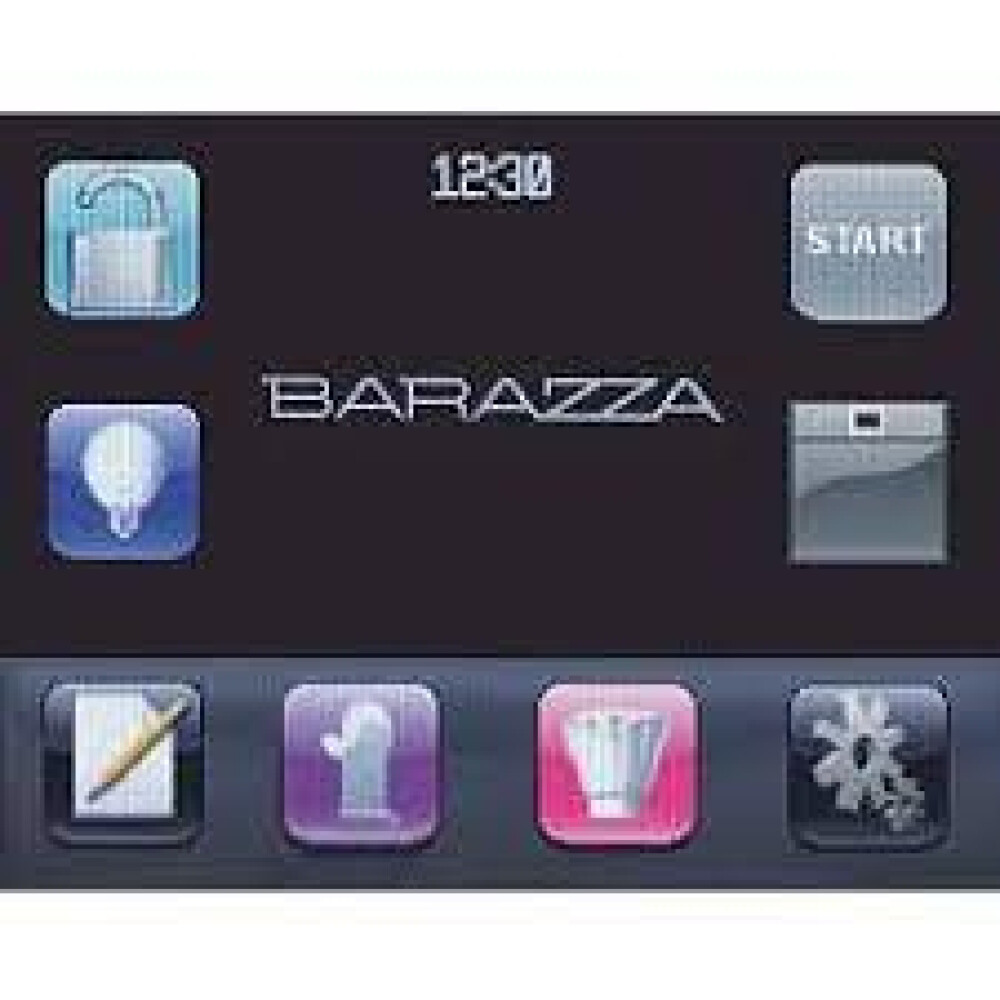 SHOWROOM EXPUS - Furrë elektrike Barazza 1FVLTVMD, dera me hapje majtas me doreze, 65 l, inox