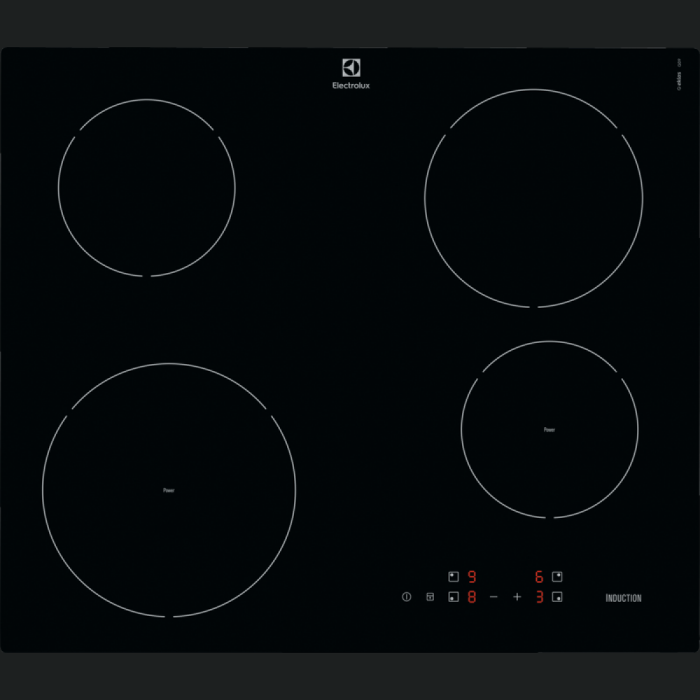 Pllakë me induksion Electrolux LIB60420CK, 60 cm e zezë