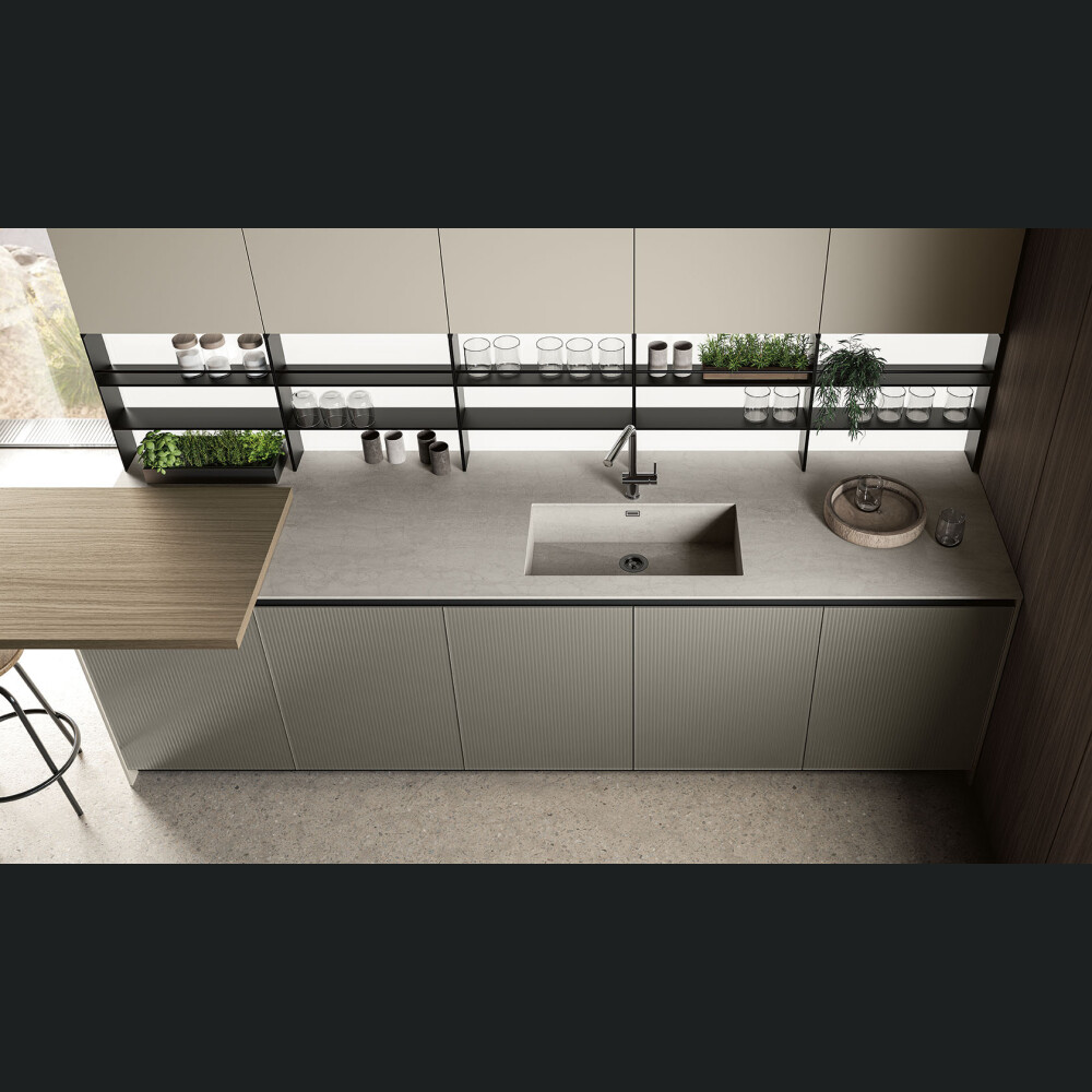 Kuzhinë - Febal Casa (Origina aluminum-framed door)