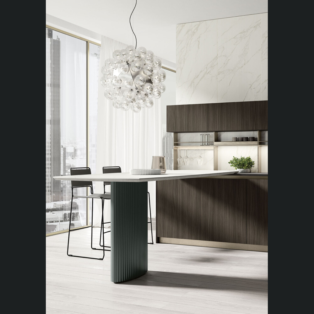 Kuzhinë - Febal Casa (Origina aluminum-framed door)