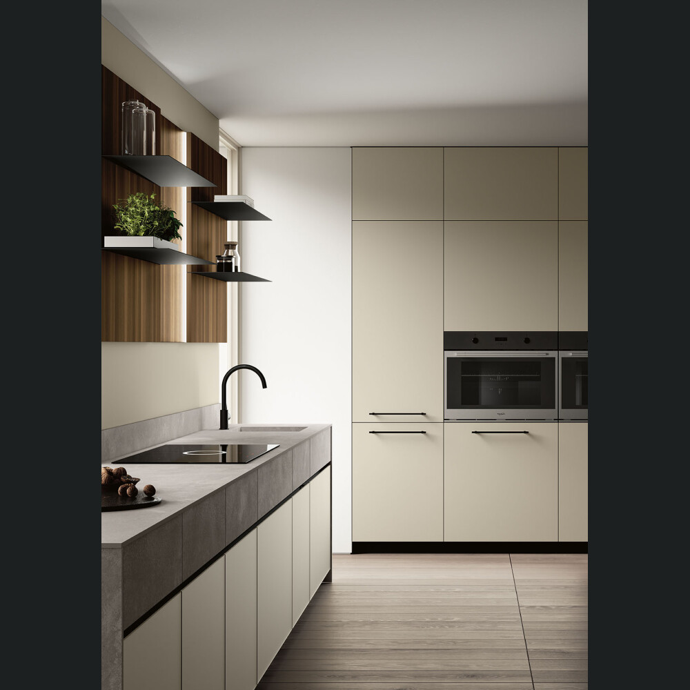 Kuzhinë - Febal Casa (Origina aluminum-framed door)