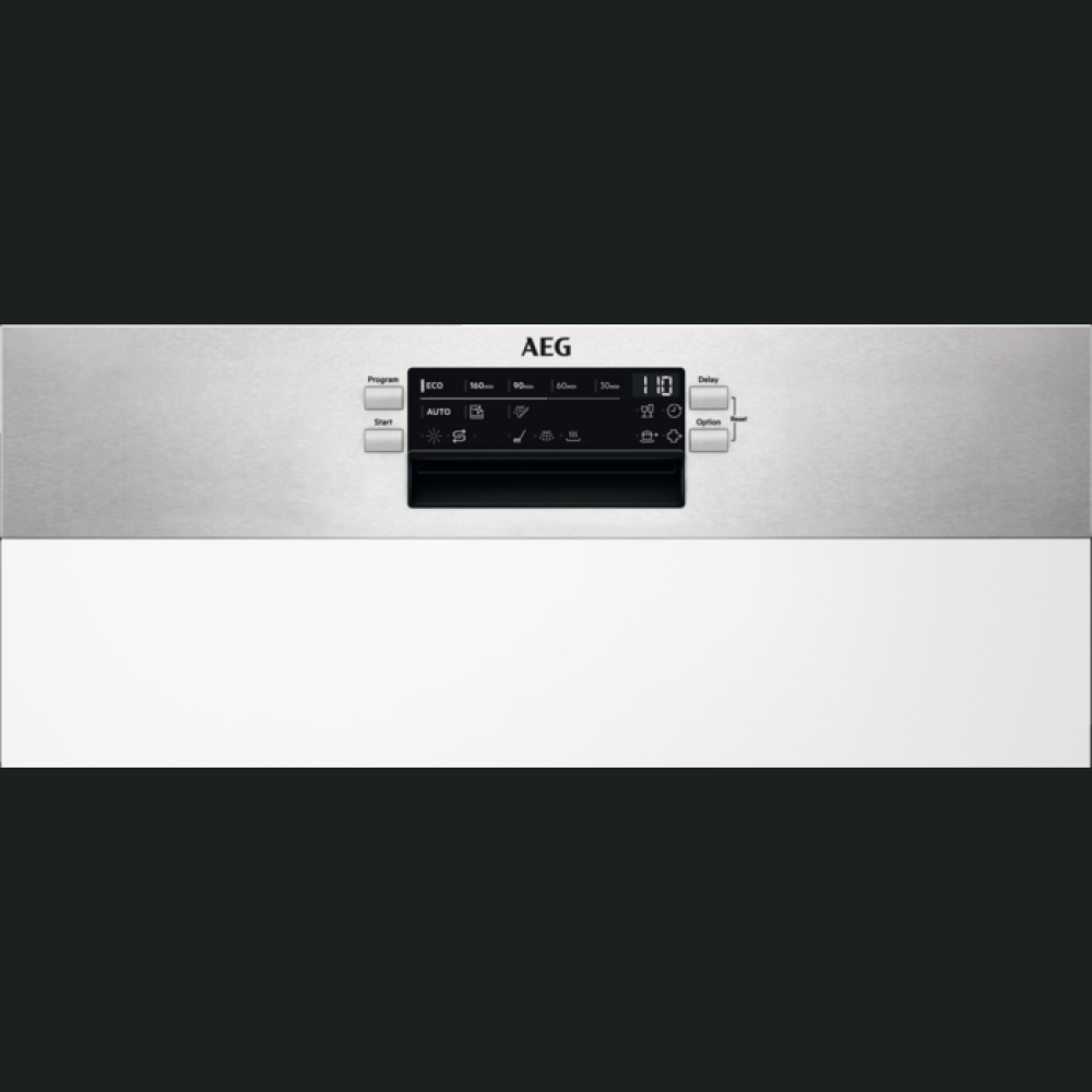 Enëlarëse pjesërisht e integruar AEG FEE53610ZM, 13 komplete, 60 cm, INVERTER