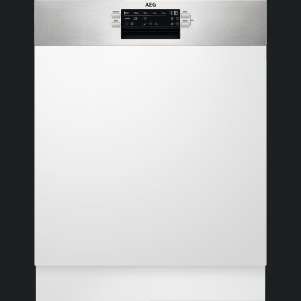 Enëlarëse pjesërisht e integruar AEG FEE53610ZM, 13 komplete, 60 cm, INVERTER