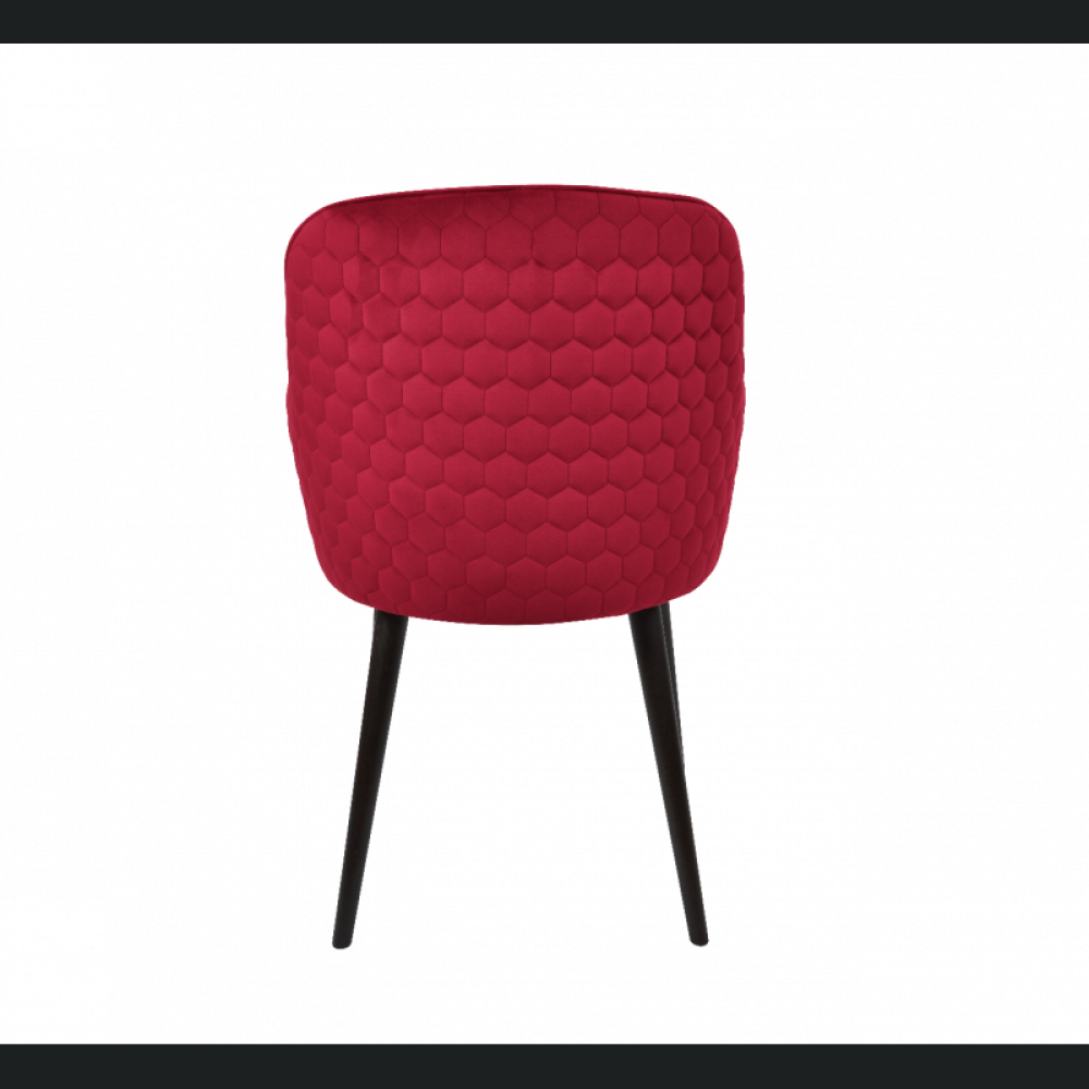 Karrige prej kadifeje Jaqueline Double Honeycomb