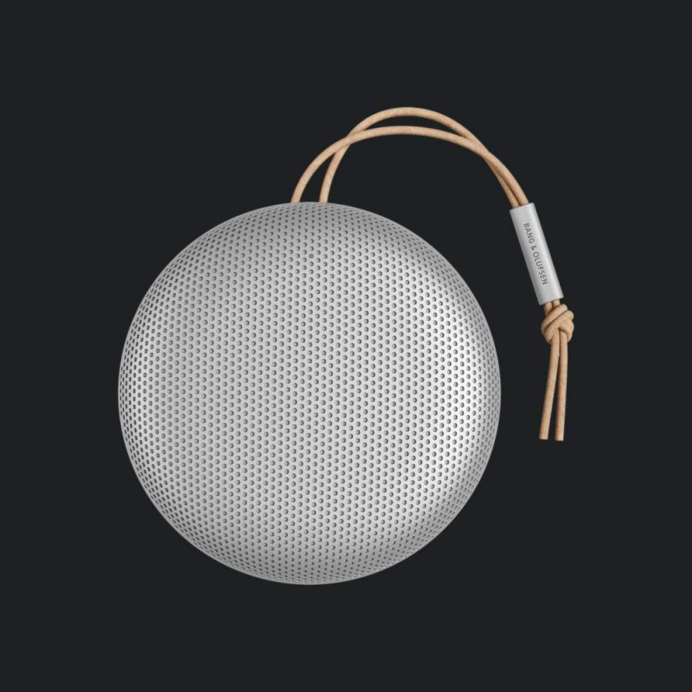 Altoparlant Bluetooth i papërshkueshëm nga uji i gjeneratës së dytë Bang & Olufsen Beosound A1, Grey Mist
