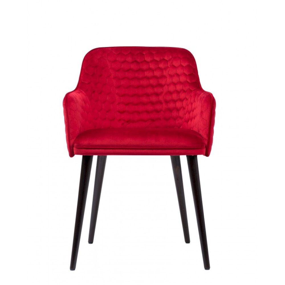 Karrige prej kadifeje Jaqueline Double Honeycomb