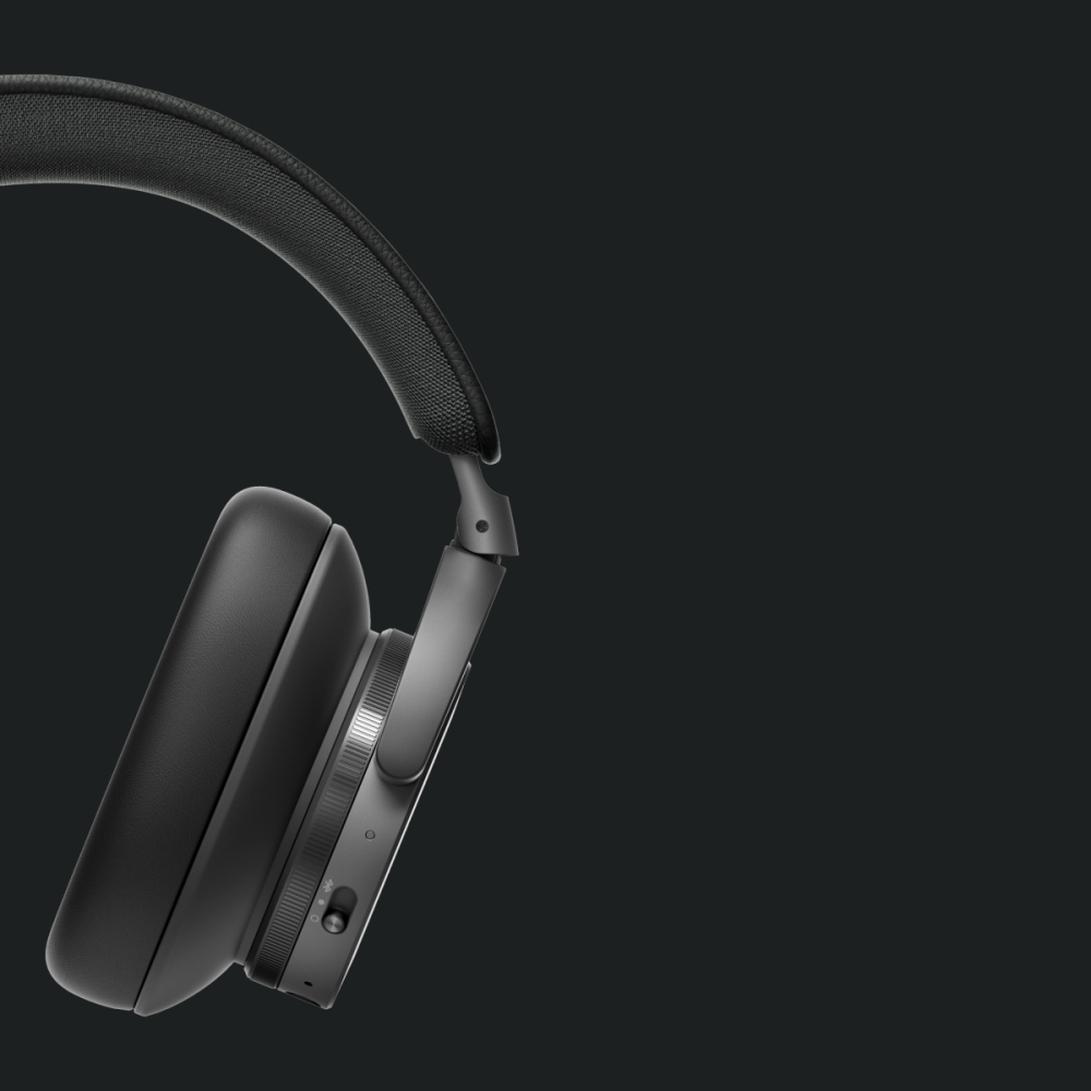 Kufje me valë Bang & Olufsen Beoplay H95 me anë të veshit, anulim adaptiv i zhurmës, i zi