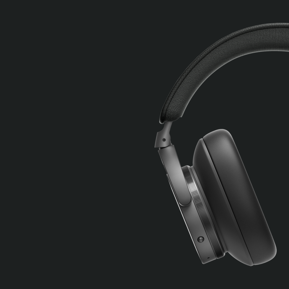 Kufje me valë Bang & Olufsen Beoplay H95 me anë të veshit, anulim adaptiv i zhurmës, i zi