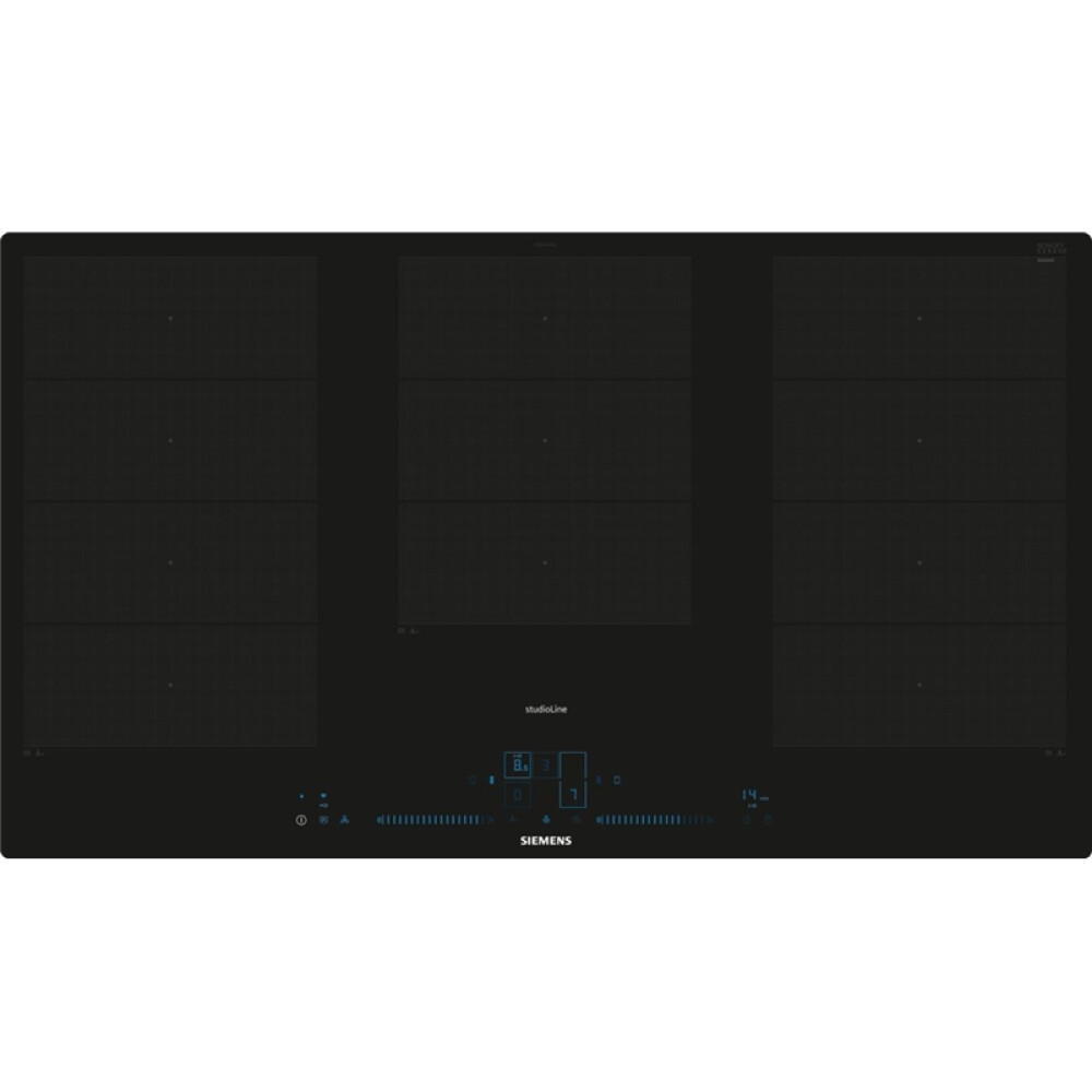 Pllakë me induksion 90 cm Siemens iQ700 EX907NXV6E, lidhje në shtëpi, 90 cm