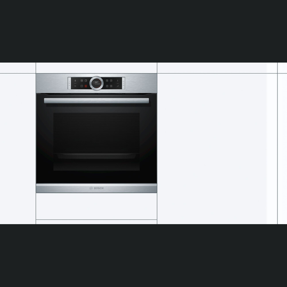 Furrë e integruar Bosch HBG655NS1, 71 l, A+