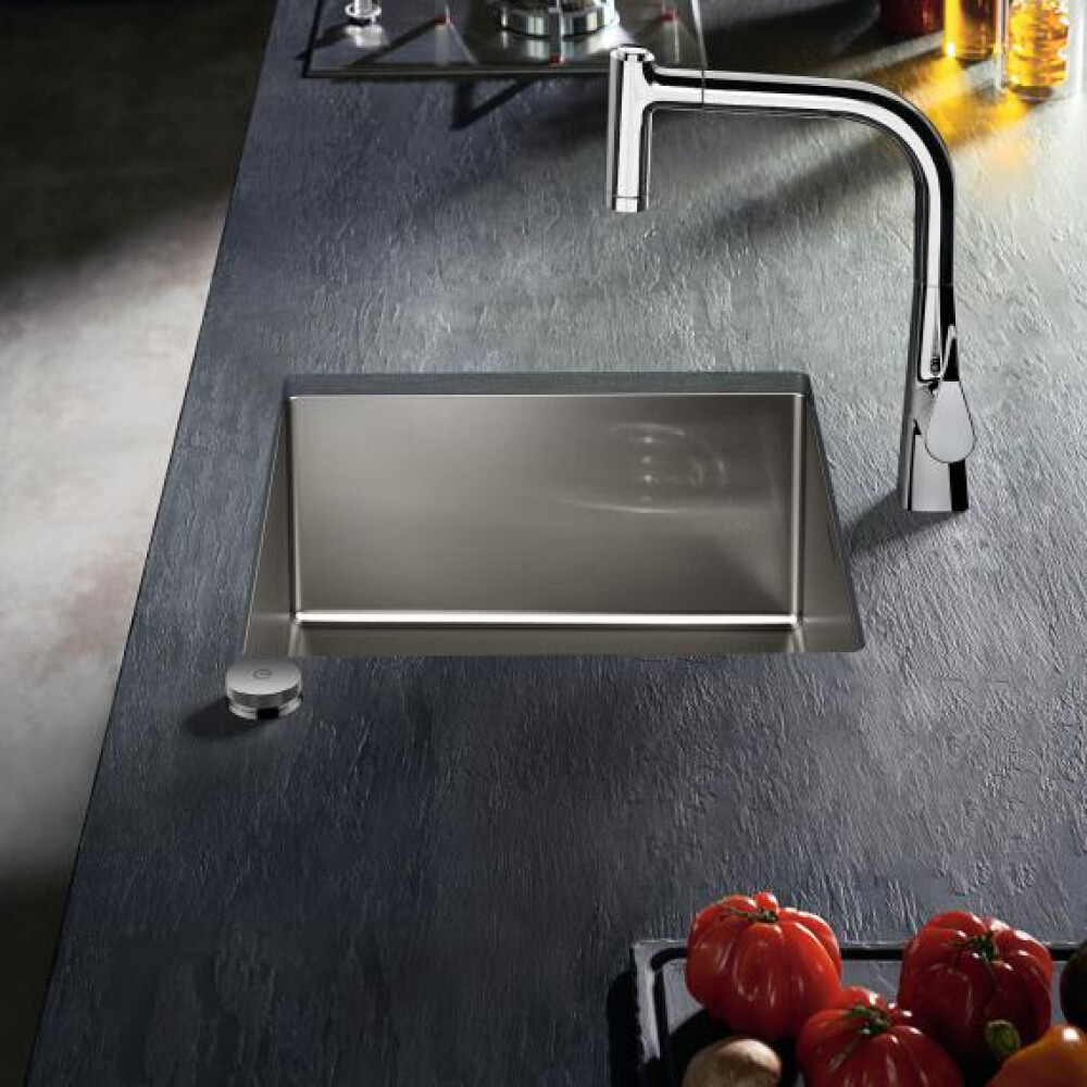 Lavaman Hansgrohe S71 S719-U450, me instalim nën banak,  inox