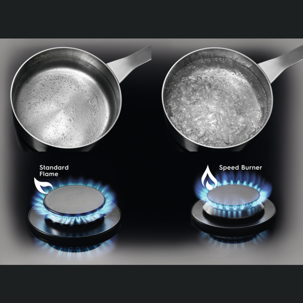 Furrë me gaz Electrolux KGS6426SX, 60 cm, inox