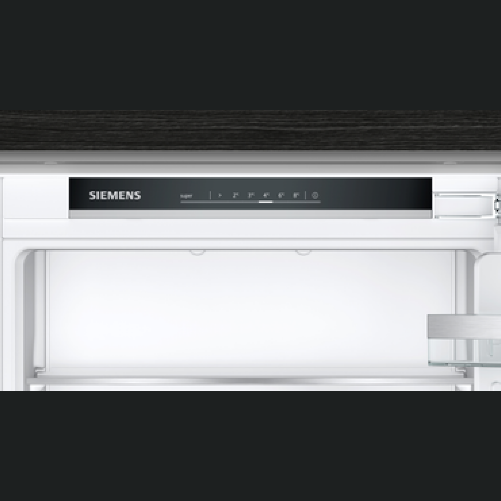 Frigorifer i integruar i kombinuar Siemens KI86NVFE0, iQ300 me sipërfaqen e poshtme të ngrirësit 177,2 x 54,1 cm, E, NoFrost