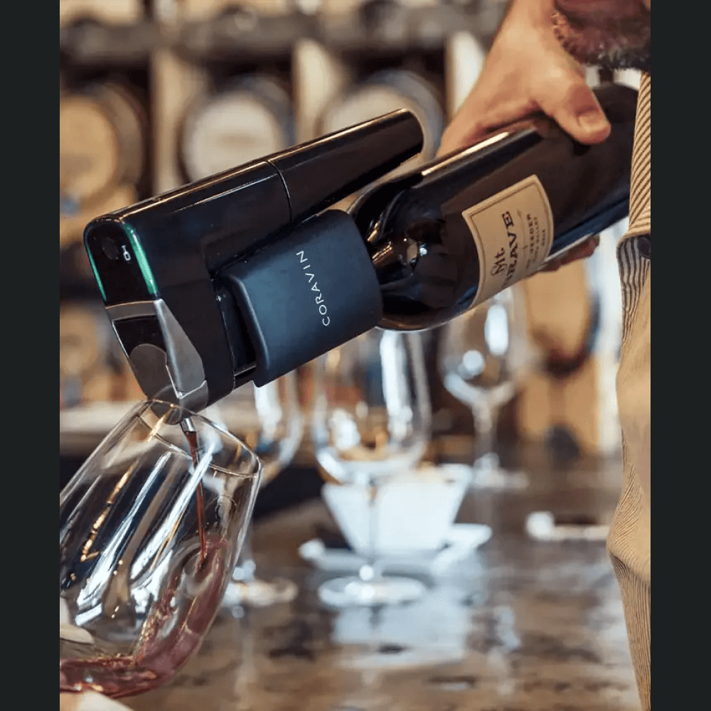 Sistemi i ruajtjes së verës Coravin Timeless Eleven, E zezë