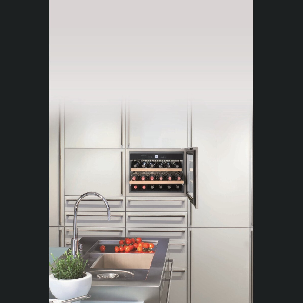 Kabineti vere i integruar Liebherr Premium WKEes 553, 18 shishe, 46 l, G