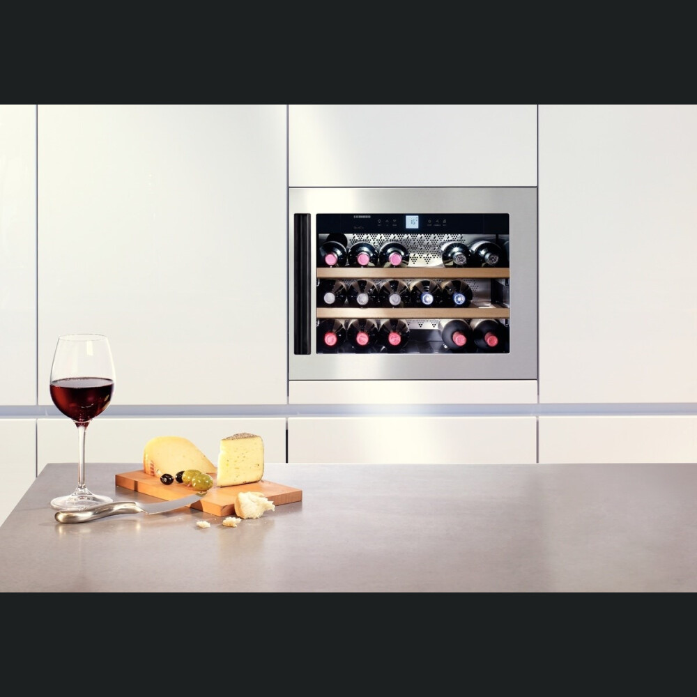 Kabineti vere i integruar Liebherr Premium WKEes 553, 18 shishe, 46 l, G