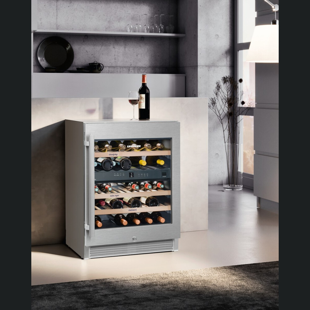 Ftohës i verës Liebherr Premium WTes 1672, 34 shishe, 95 l, G