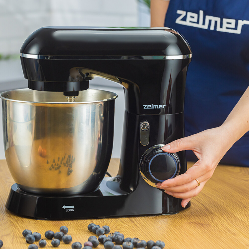 Përzierëse planetare Zelmer ZKR1300B, 1300 W, 10 shpejtësi, 2 Furrë, e zezë