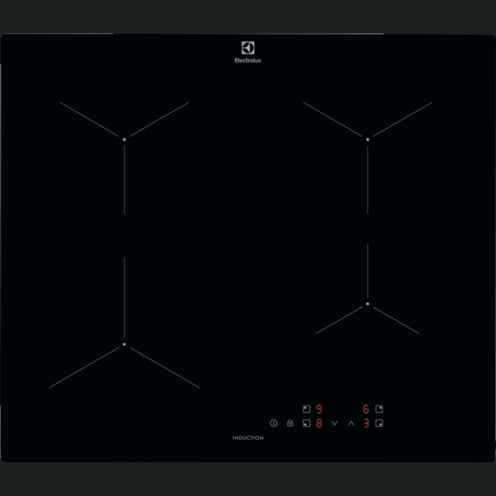 Pllakë me induksion Electrolux LIL61424C, 60 cm e zezë