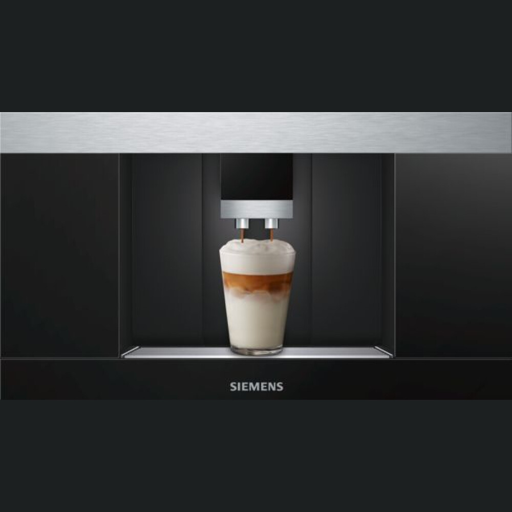 Makinë ekspres e integruar Siemens CT636LES6, iQ700, çelik inox