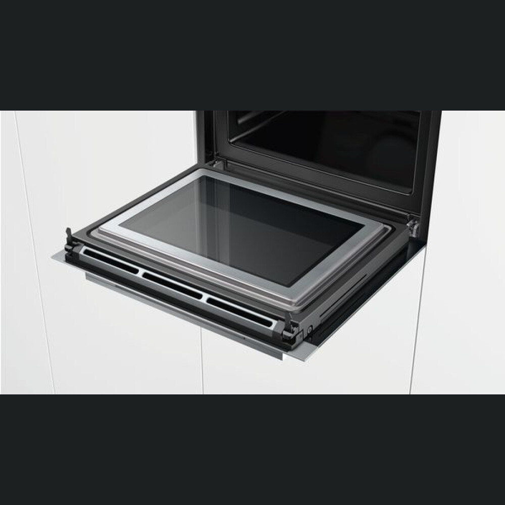 Furrë elektrike me funksion mikrovalë të integruar HM636GNS1 Siemens, iQ700, çelik inox, 67 l