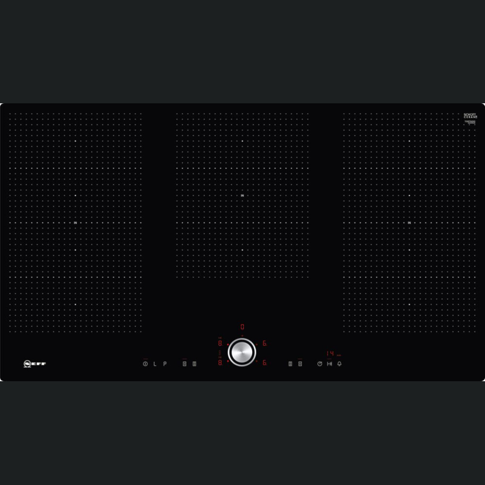 Pllakë me induksion Neff T59PT60X0, 5 ndezës, TwistPad®, 90 cm