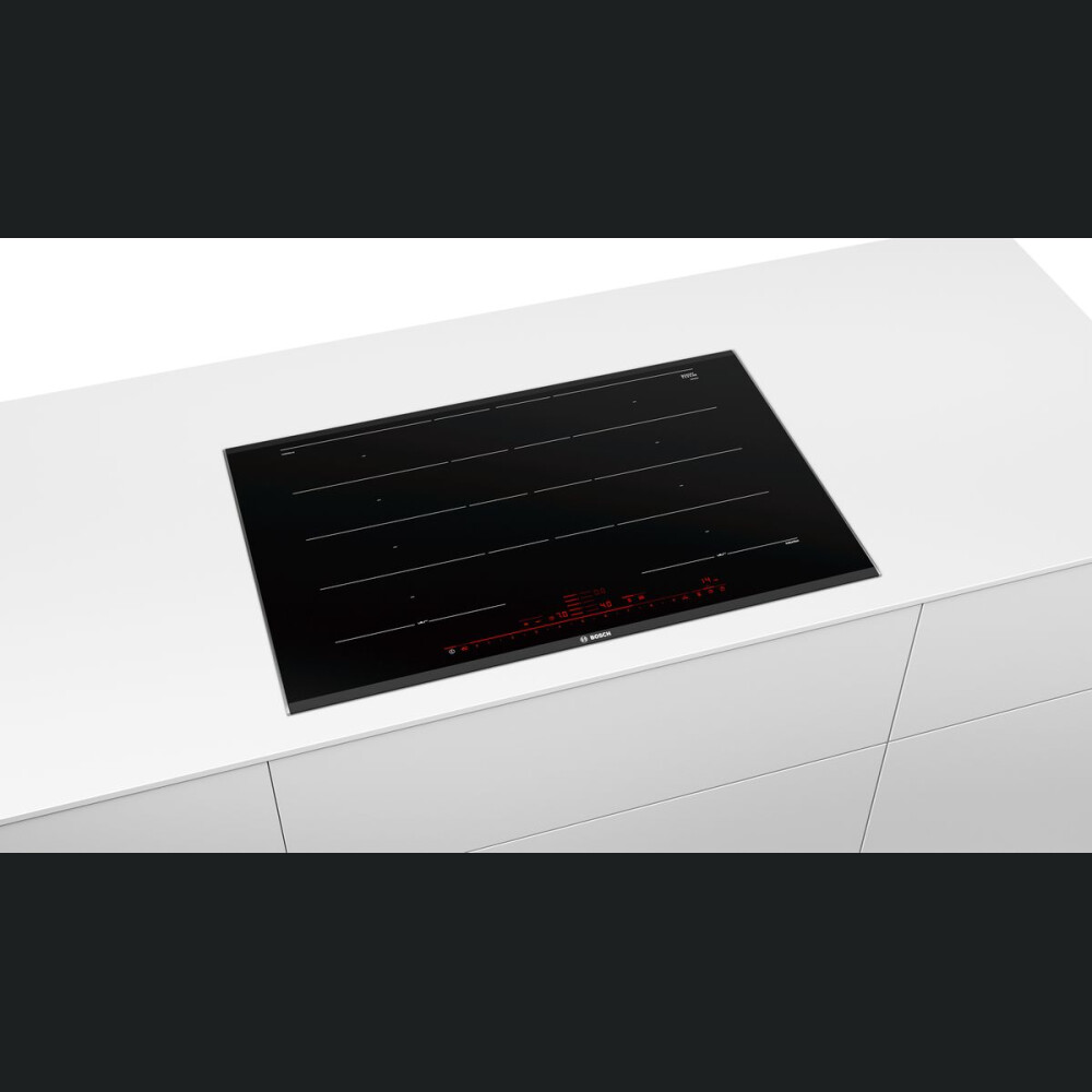 Pllakë me induksion Bosch PXY875DC1E, 80 cm E zezë