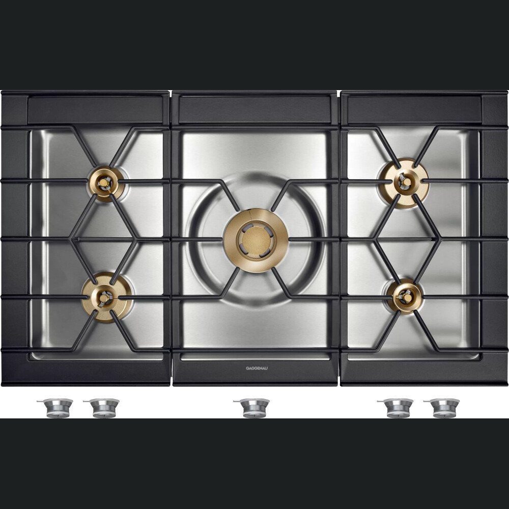 Pllakë me gaz të integruar Gaggenau, seria 400, 100 cm, CG492211