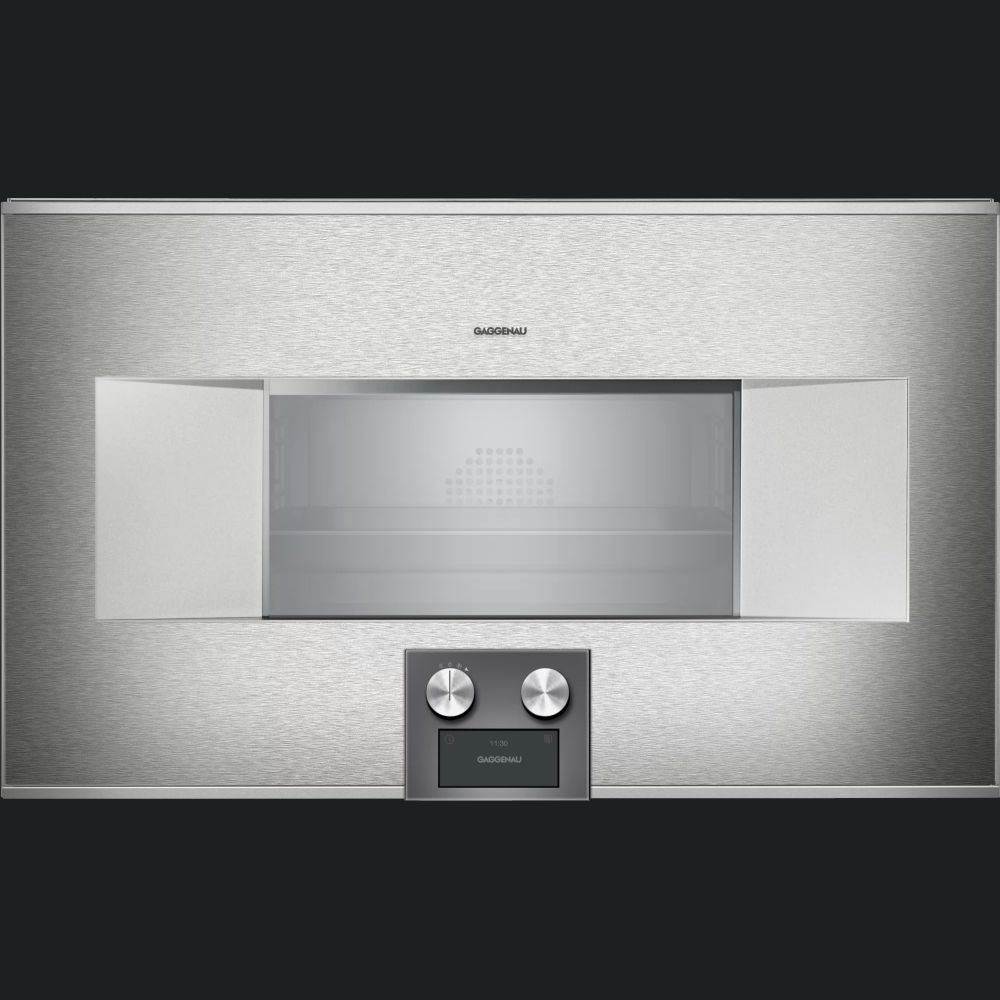 Furrë me avull e integruar Gaggenau, seria 400, A, 50l, 76 x 45 cm,  inox, BS485112