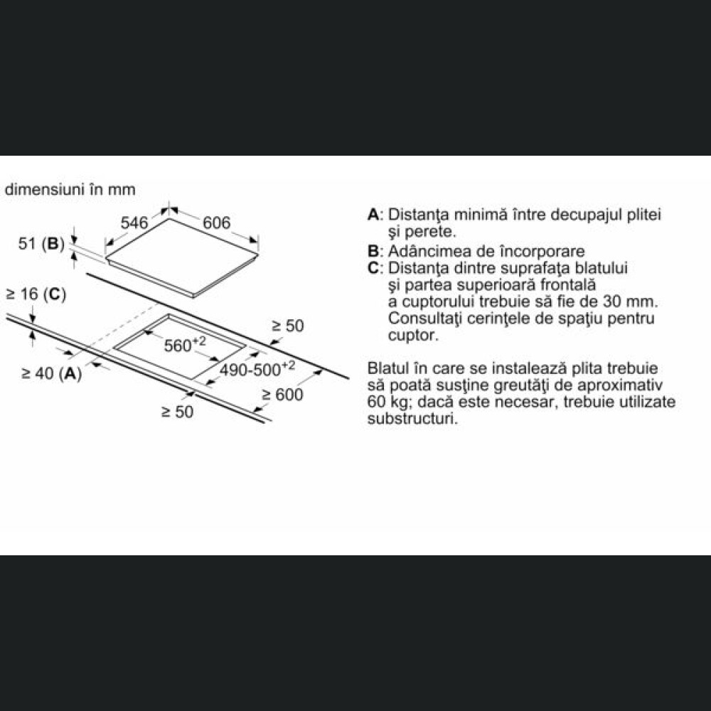 Pllakë me induksion Neff T56TT60N0, TwistPad®, 60 cm