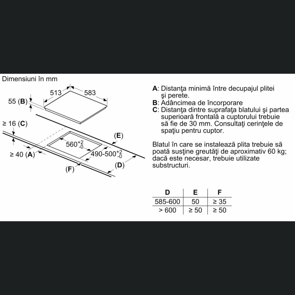 Pllakë me induksion Neff T56BT50N0, TwistPad, 60 cm