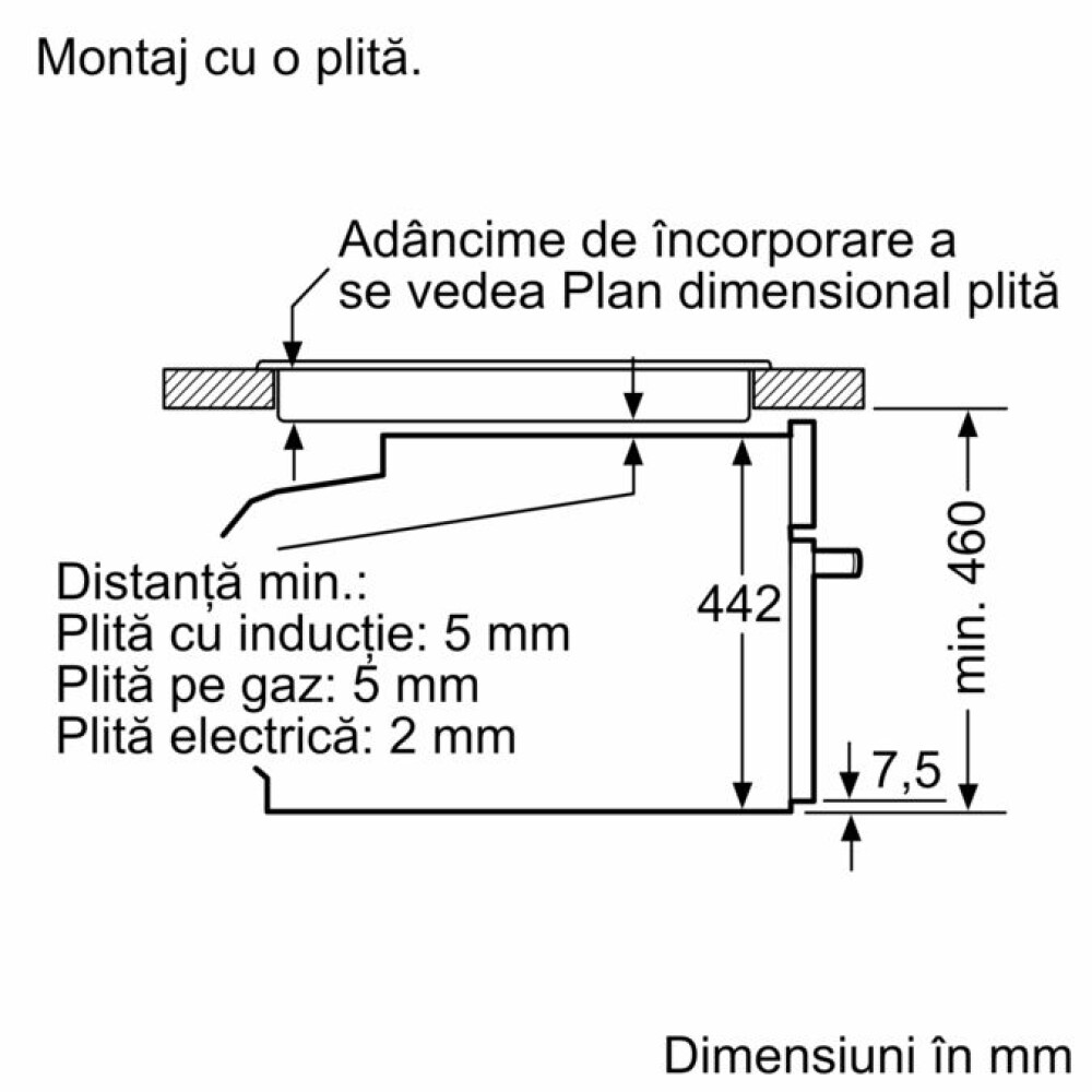 Furrë kompakte e integruar Neff C15DR00N0, me 100% avull,  inox, 38 l
