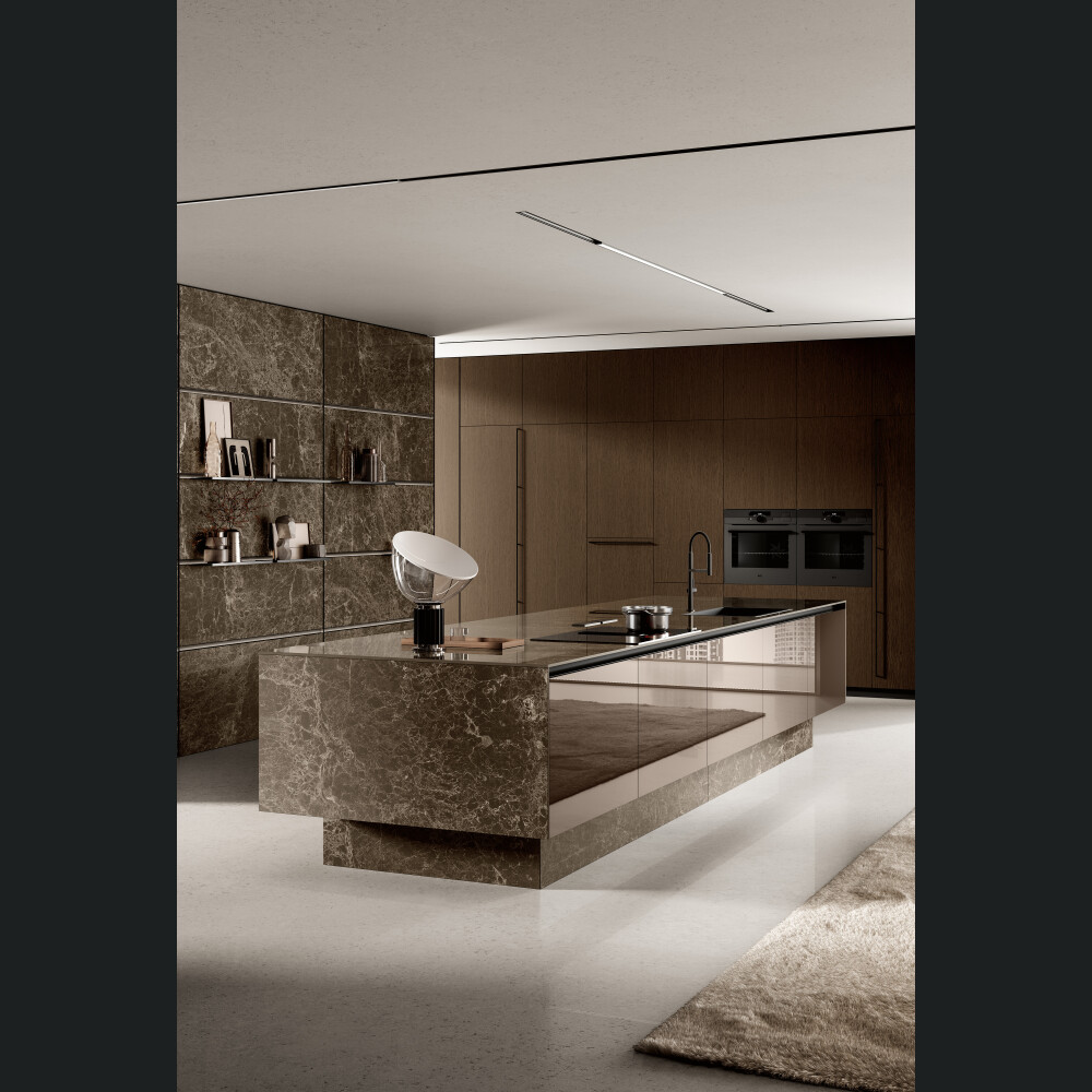Kuzhinë - Febal Casa (Origina aluminum-framed door)
