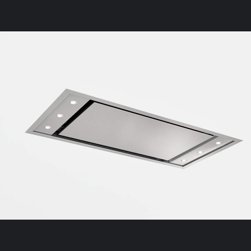 Aspirator tavani Pando E-295 V.1350, lartesia 90 cm, klasi A, inox
