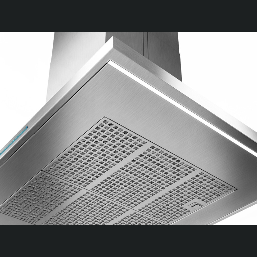 Aspirator ishulli Pando I-402 V.1250, gjerësi 90 cm, A+, inox