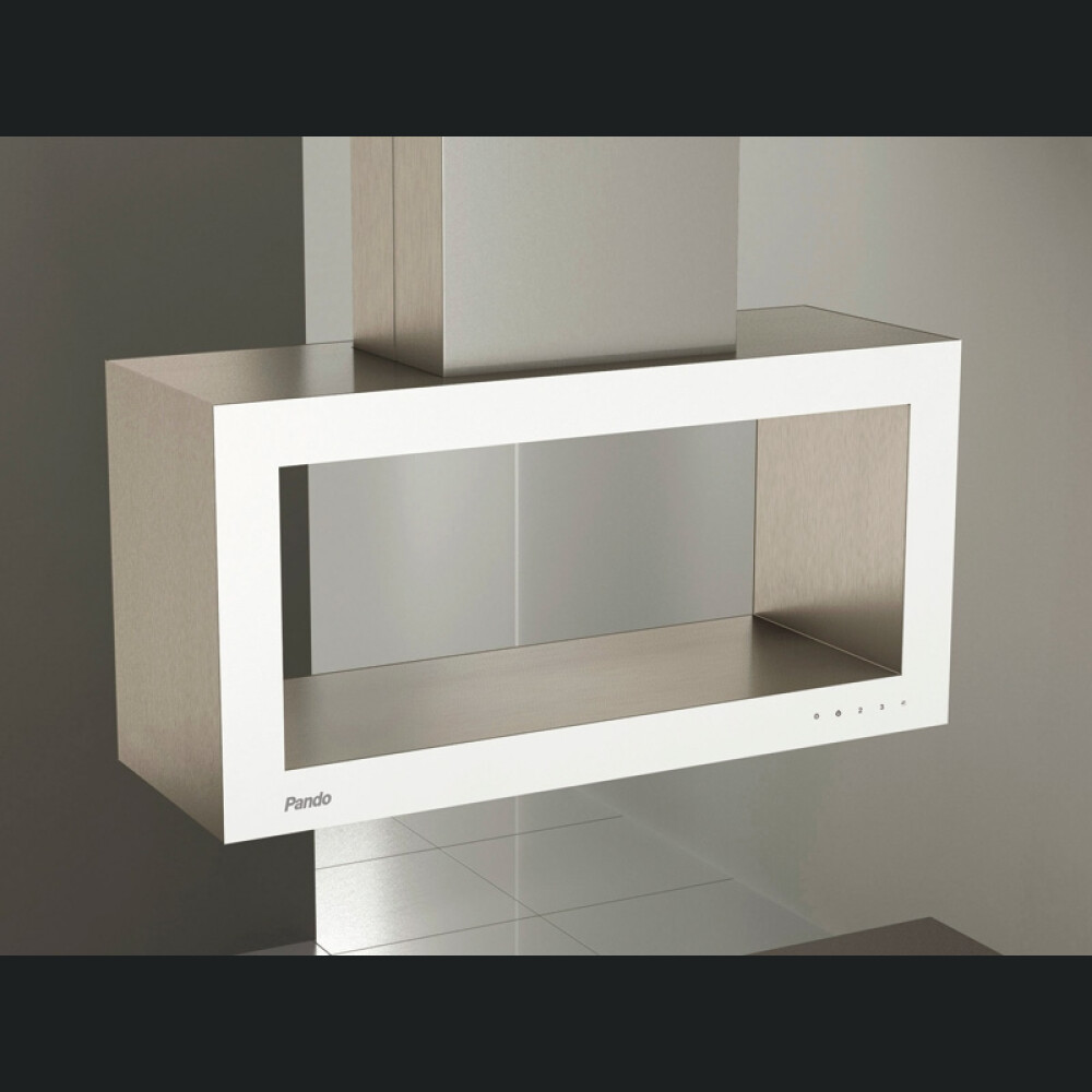 Aspirator ishulli Pando I-960, V.1250, gjerësia 100 cm, A+, INOX