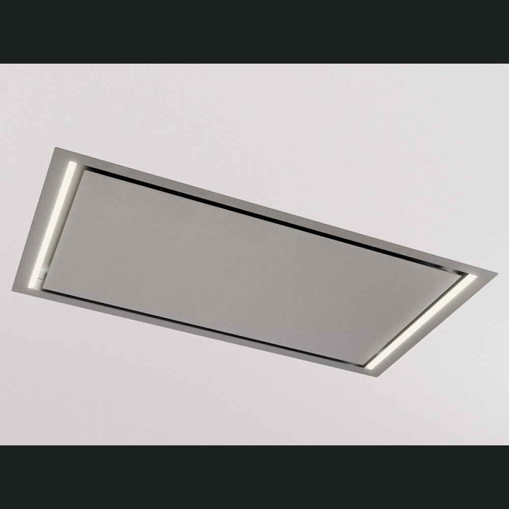 Aspirator tavani Pando E-221, gjerësia 120 cm, V.1130, klasi A, inox