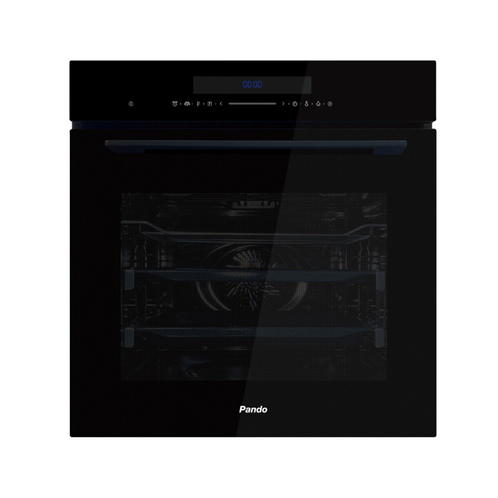 Furrë e integruar Pando PHP-864, me vetëpastrim pirolitik, TOUCH, 72 l, 60 cm