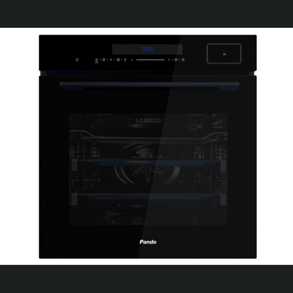 Furrë e integruar Pando PHTV-862, me funksion avulli, 60 cm, TOUCH, 72 L