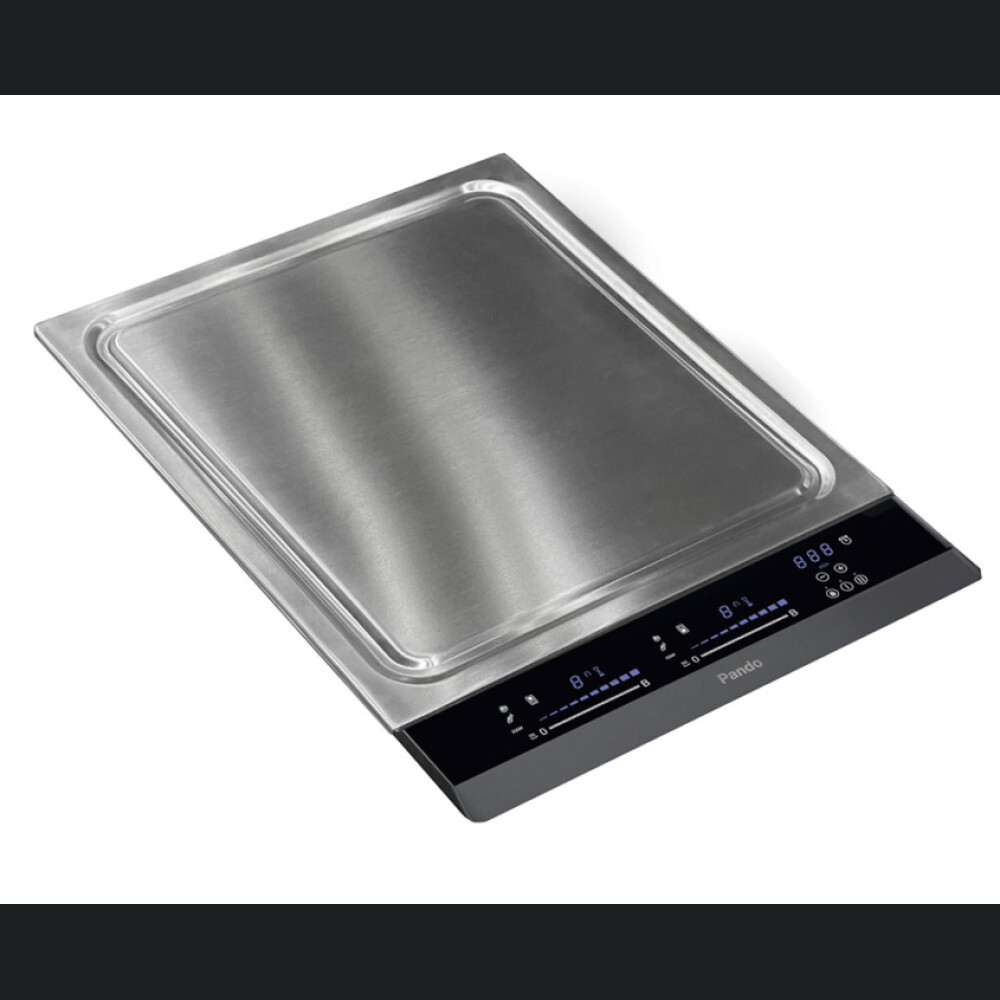 Pllakë me induksion Teppan Yaki Pando, 38 cm