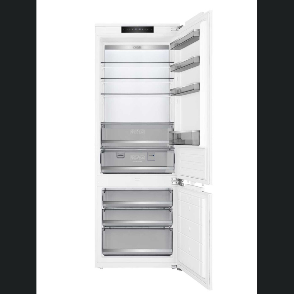 Frigorifer i integruar Pando PFBI XL COMBI, 341 l, NoFrost
