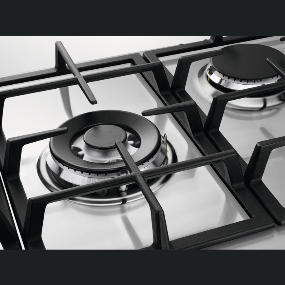 Pllakë me gaz Electrolux KGS7536SX,  inox