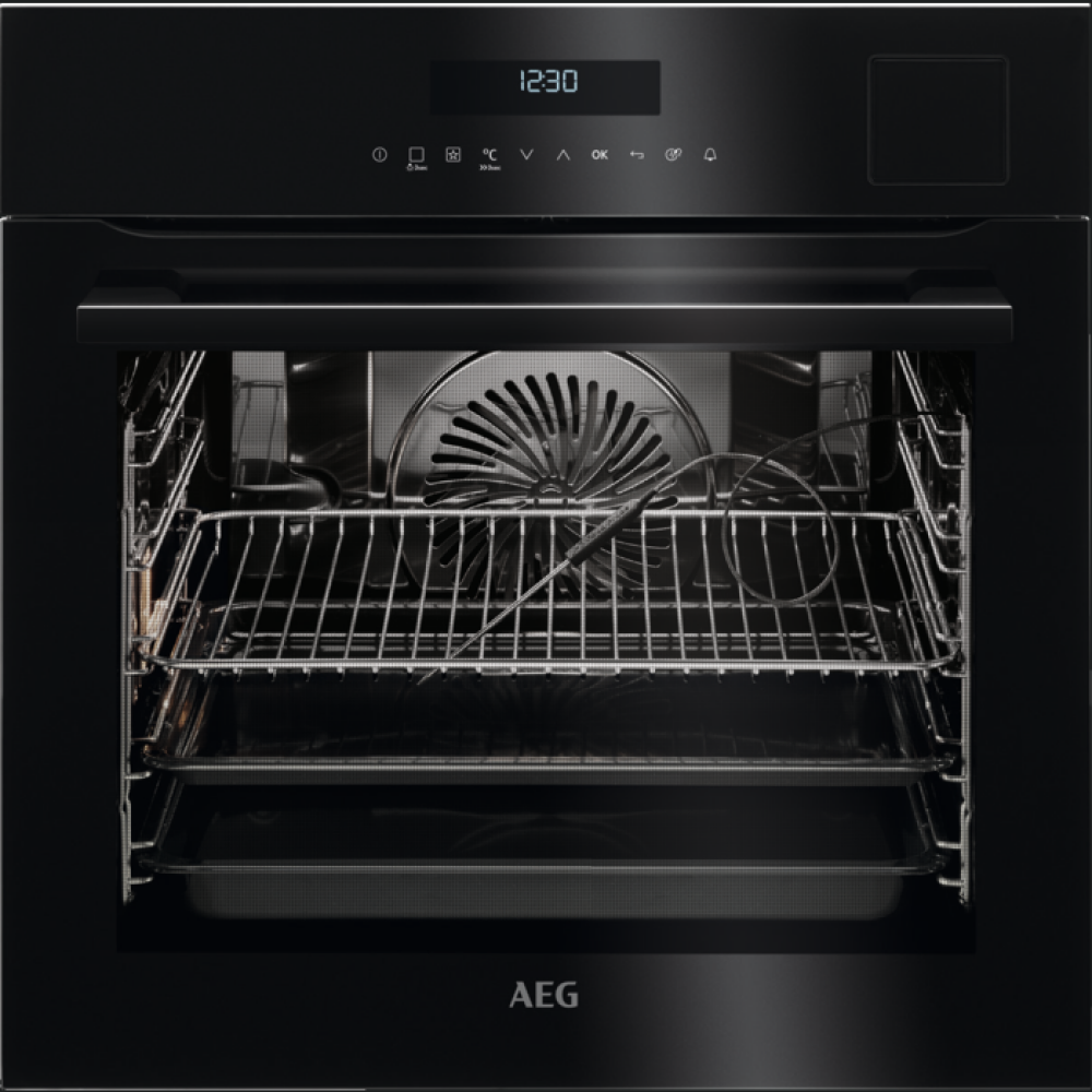 Furrë me funksion avulli AEG BSE792320B, STEAMPRO, A+, 70 l, e zezë