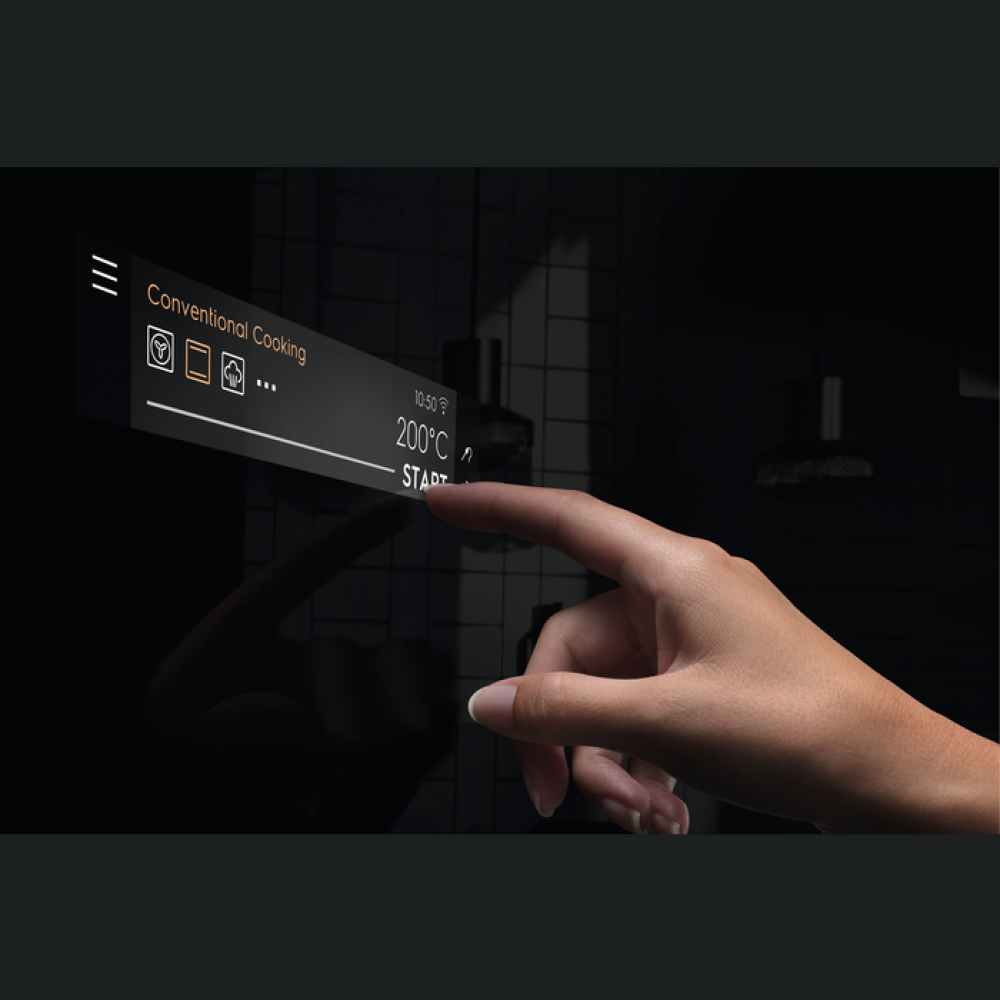 Furrë elektrike me avull Electrolux EOA9S31WZ SteamPro WiFi A++ 70 litra e zezë