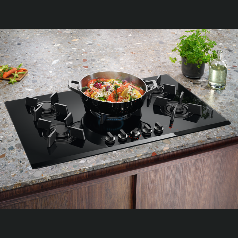 Furrë me gaz Electrolux KGG953753K, 90 cm, e zeze