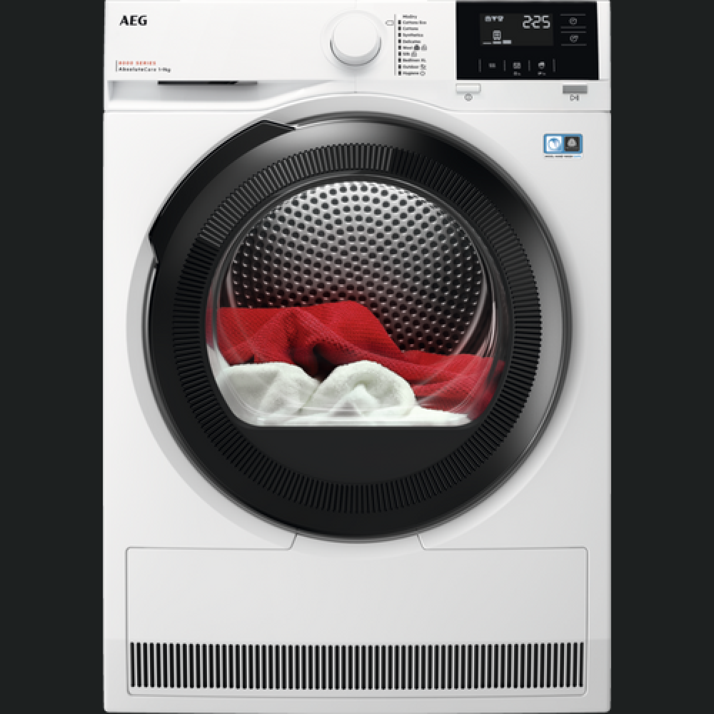 Tharëse me tharëse AEG TR819P4E, POMPA NXEHTËSE SERIES 8000, A++, 9 kg