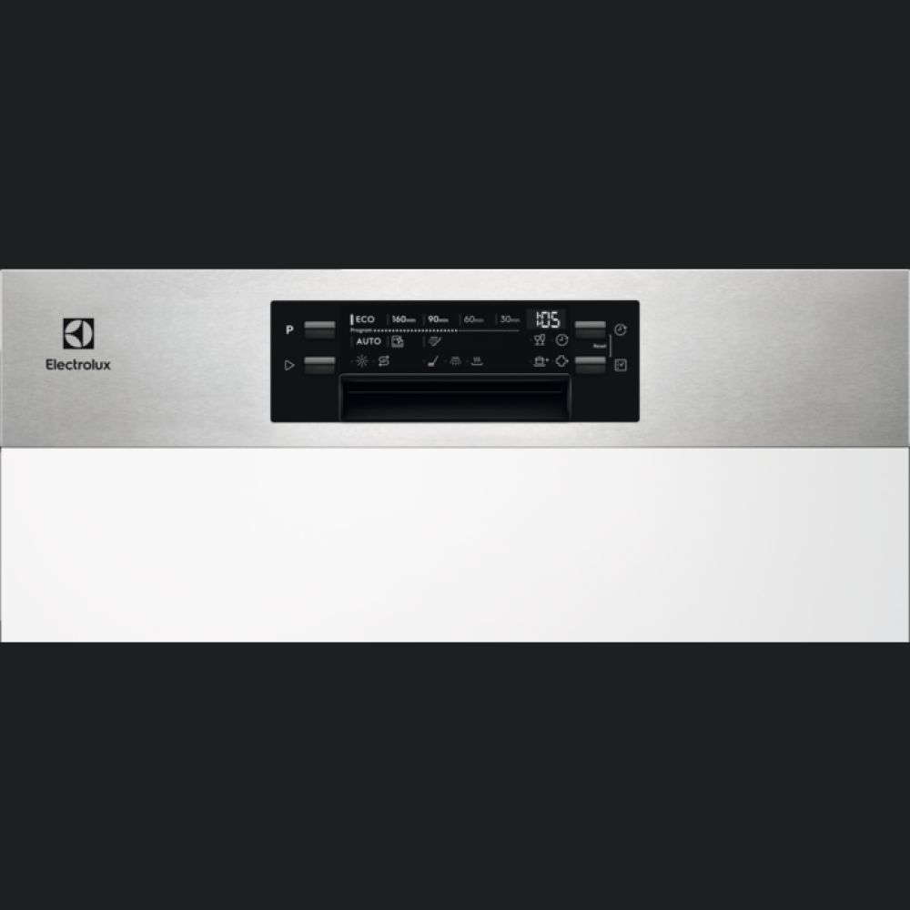 Enëlarëse e integruar Electrolux EEM69300IX, MaxiFlex 60 cm, 15 komplete Inverter, klasi D