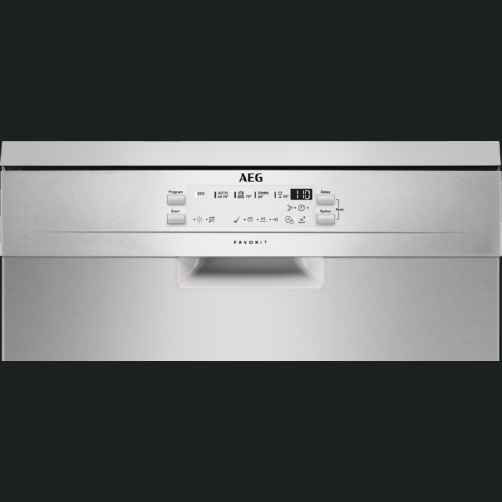 Enëlarëse AEG FFB53630ZM, GLASSCARE, 60 cm, 13 komplete, INVERTER, D