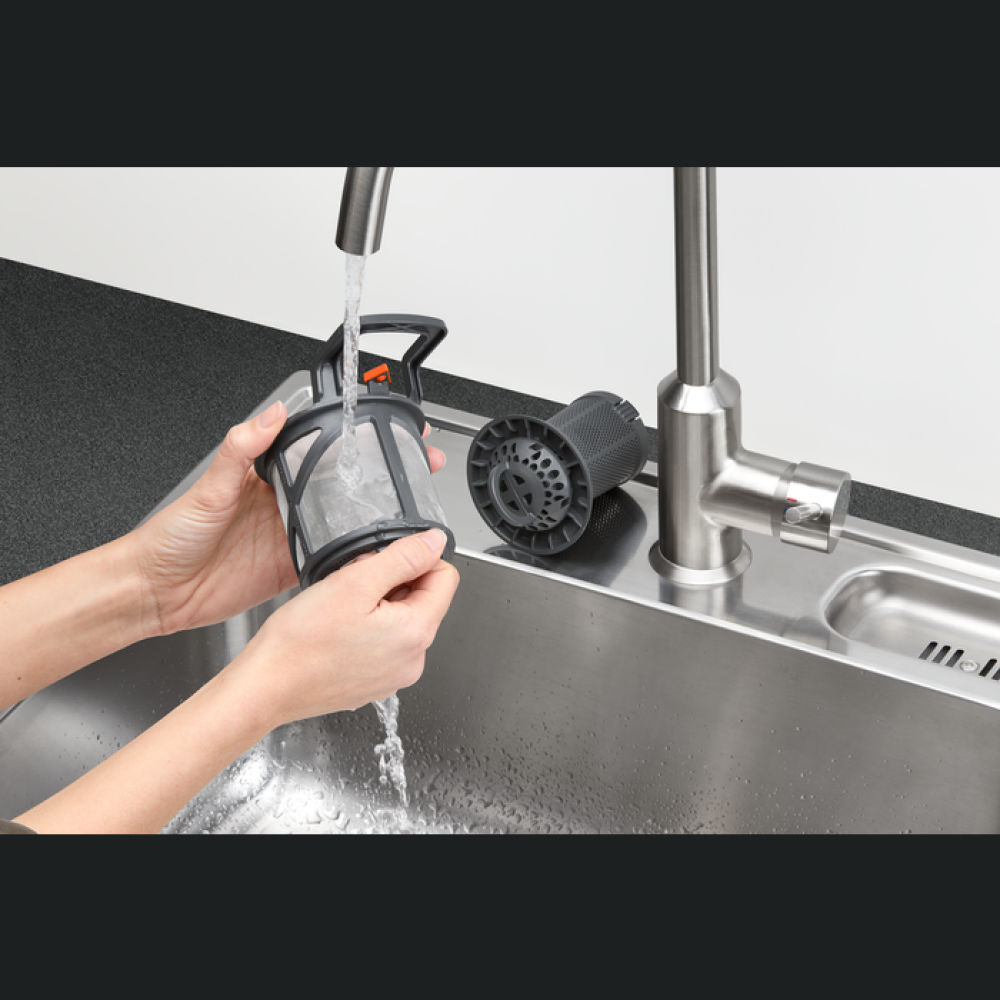 Enëlarëse plotësisht e integruar AEG FSB53907Z, MAXIFLEX, 60 cm, 14 komplete, INVERTER, D
