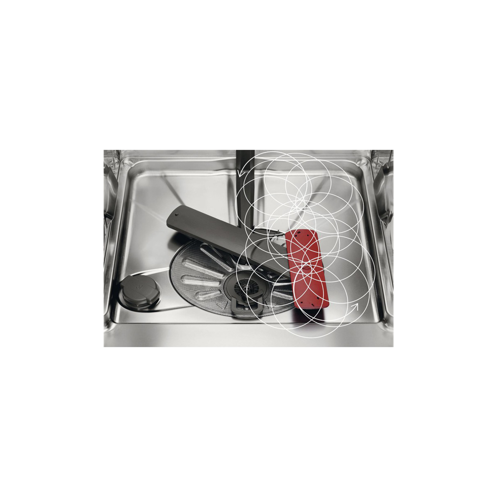 Enëlarëse plotësisht e integruar AEG FSK75758P, GLASSCARE. 60 cm, 14 komplete, INVERTER, B